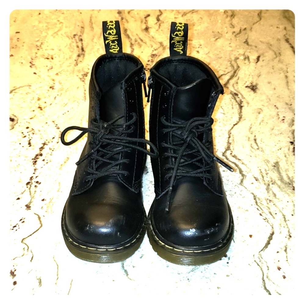 Doc Marten Toddler Combat Boots